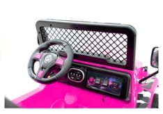 Samochód Auto na akumulator S618 koła EVA Różowy