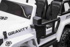 NOWOŚĆ Pojazd GRAVITY Strong Biały Silniki 2x 200 W