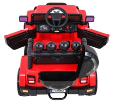 Pojazd Terenowy Full Time 4WD Czerwony na akumulator